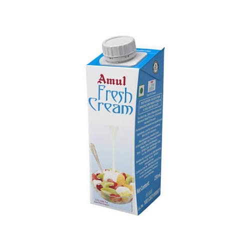 Image of Amul Fresh Cream, 250ML (Pack of 3)