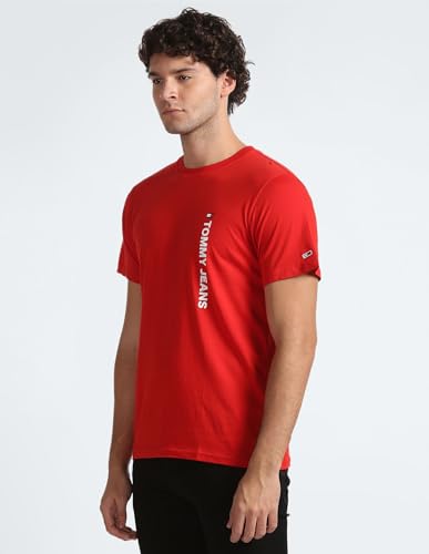 Image of Tommy Hilfiger Men's Solid Regular Fit T-Shirt