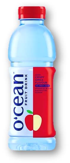 Ocean Fruit Drink - Crispy Apple Flavour 500ml Unique