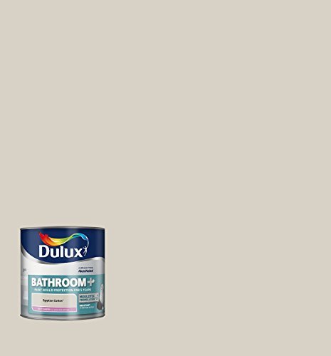 Dulux Bathroom Plus Soft Sheen Paint, 2.5 L - Egyptian Cotton by Dulux