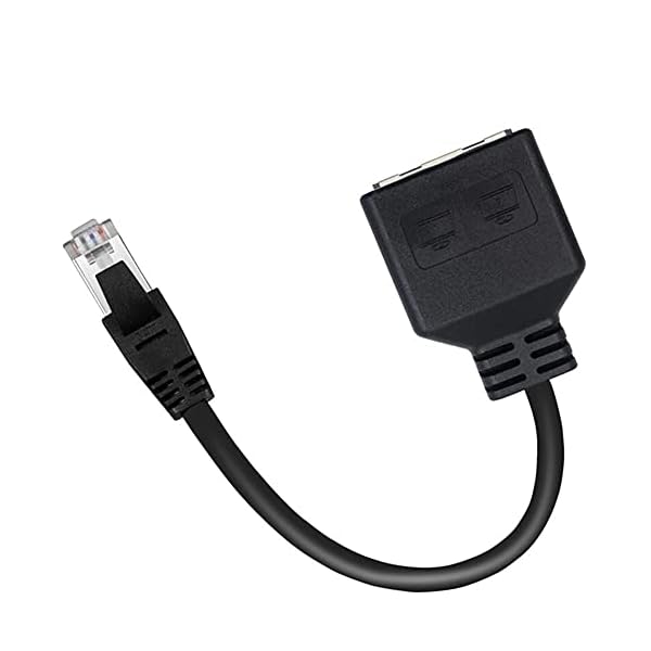 LAN Splitter 1 auf 3.RJ45 Ethernet Splitter 1 to 3 Cable Adapter for Ethernet Cat5, Cat5e, Cat6, Cat7 LAN Ethernet… – Bild 6