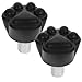 Gogogmee 2Pcs Adjustable Rubber Toe Stoppers for Roller Skates Cute Brakes for Enhanced Stopping Power Replacement Accessories for Quad Skates