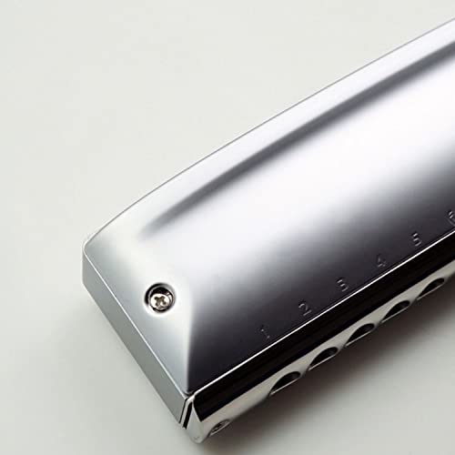 MEIeynt Harmonica Orgue à Bouche 12 Trous 48 Tons C Major Blues Harmonica avec Étui Et Chiffon De Nettoyage pour Enfants… - Les Beatles, Paul McCartney, John Lennon, RIngo Starr, George Harrison MEIeynt Harmonica Orgue à Bouche 12 Trous 48 Tons C Major Blues Harmonica avec Étui Et Chiffon De Nettoyage pour Enfants… – Image 5