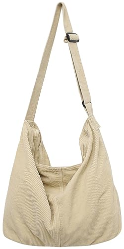 Hobo Bag for Women Men Corduroy Shoulder Bag Large Capacity Hobo Bag for Women Men Corduroy Shoulder Bag Large Capacity