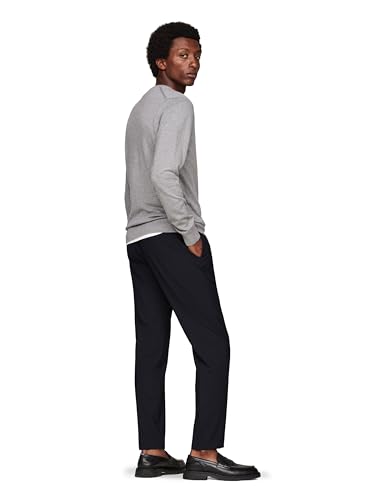 Tommy Hilfiger Men's Cotton Solid Crewneck Sweater Lightweight Pullover, Also Available in Big & Tall4