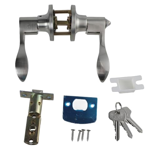 Cerradura de puerta estable de aluminio para armarios y compartimentos, garantiza la seguridad de las herramientas