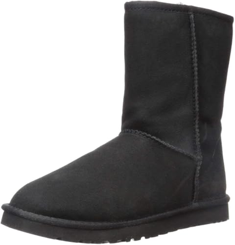 UGG Men's Classic Short Boot, Black, 10