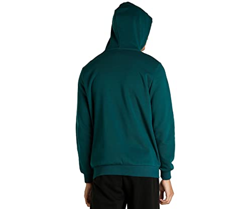 Image of Puma Cotton Men Ess Big Logo Hooded Neck Hoodie Fl (S) Mineral