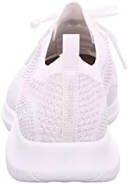 Skechers Sport Women's Ultra Flex Salutations Sneaker,white/silver,6.5 M US | Image 2