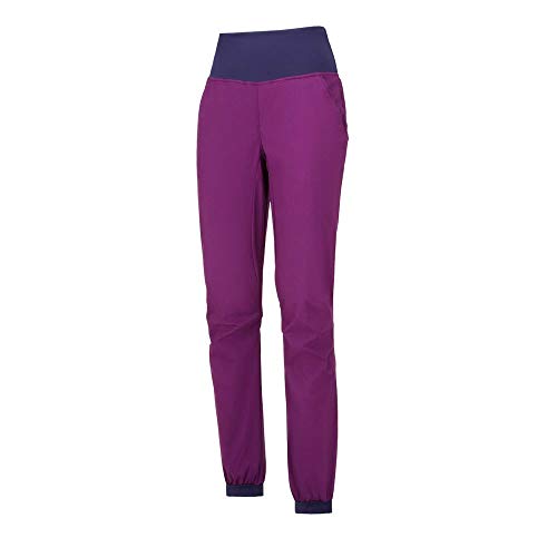 Session Pantalon Wild Country Femme L Violet stretch pour l'entraînement intensif en salle