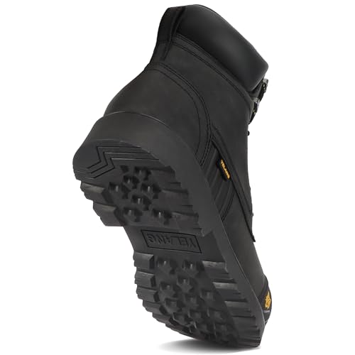 Yelang Men's Steel Toe Safety Work Boot Slip Resistant Puncture Utility Shoes 6 Inch For Industrial Construction Outdoor botas de trabajo para hombre3