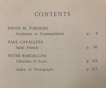 Hardcover ASSISI Photography By Elio Ciol Book