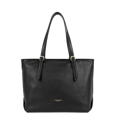 LANCASTER Sac cabas épaule Dune - Grand sac à main zippé chic