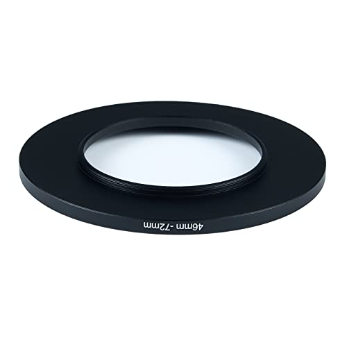 Image of 46mm to 72mm Step-Up Ring Filter Adapter for All Brands UV ND CPL Metal Ring Step-Up Rings Adapter Filter (46mm-72mm)