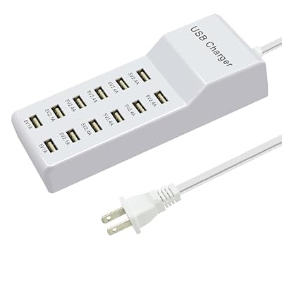 USB Charging Station 12 Port Multiport hub Fast Charging Power Strip