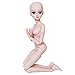 BJD Nude Doll 1/3 à 60 cm Bricolage réaliste 23 Poupée articulée à rotule Ensemble Complet de Jouets pour Filles pour l'anniversaire, Meilleur Cadeau pour Noël + Basic Makeup,Dolls Making