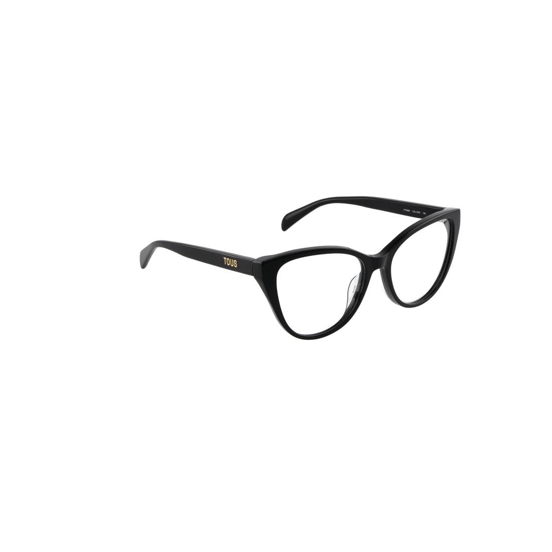 TOUS Eyeglass Frame VTOB95 Shiny Black 54/16/135 Damskie Okulary, Shiny Black, 54/16/135