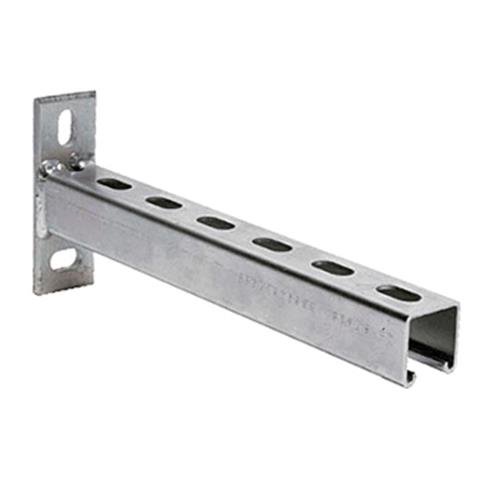 Unistrut P1020 M10/M12 Arandela cuadrada galvanizado en caliente soporte de soporte de placa - Plata (10 unidades) Cover