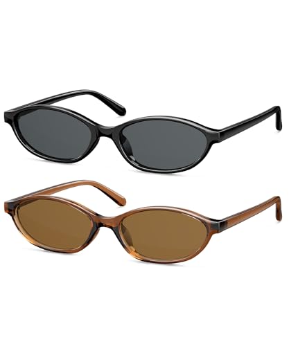 Retro Cat Eye Sunglasses for Women, UV400 Protection, Lightweight Square Frame Shades for Driving, Travel, Daily Wear