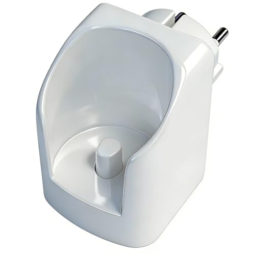 Wandladegerät für elektrische Zahnbürsten von Oral B kompatibel mit Oral B iO3 iO4 iO5 iO6 PRO/DB-Serie induktive Ladestation Modell 3757White