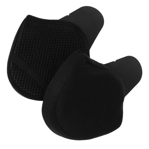 VANZACK �w�����b�g �C���[�}�t �h�� ������ ���E�� �ėp �C���[�p�b�h �o�C�N ���]�� �n�[�t�w�����b�g �p ���J�o�[ �h�� �ۉ� �g���� �m�C�Y�ጸ �~ �T�C�N�����O �X�L�[ �ʋ� �ʊw (�u���b�N / 1�y�A)
