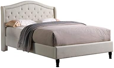 Home Life Platform Bed, Beige