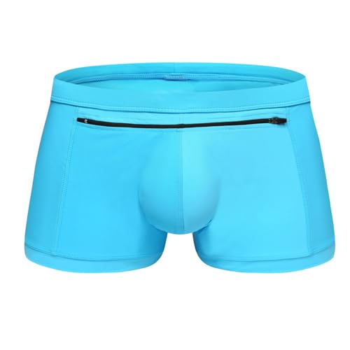 Slip short de bain homme avec cordon de serrage pour natation