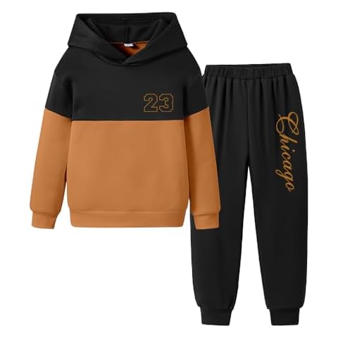 Nivne Tco Toddler Boy Hoodie and Pants Set Cover