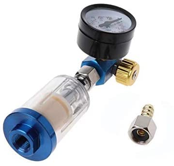Regolatore Pressione Aria AFR2000 Con Separatore Acqua - Filtro Per Compressore E Aerografo - Foto 9