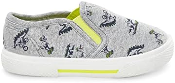 carter's Boy's Damon Slip On Shoe, Grey, 4 Toddler | Image 2
