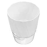 EPIGEIST Selbstbewässernder Pflanztopf Kunststoff Mittlerer Blumentopf mit Wasserreservoir für...