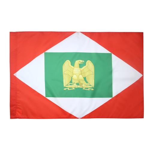 AZ FLAG Bandeira do Reino da Itália 1805-1814 90 x 60 cm para vara - bandeira italiana real 60 x 90 cm