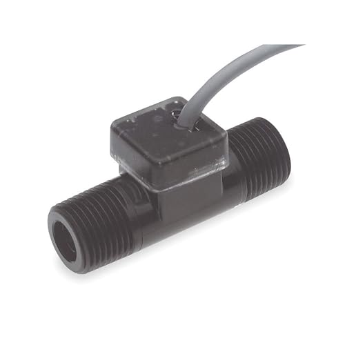 Gems Sensors - FT-110, 173934-C - GEMS SENSORS Flow Rate Sensor: Turbine, 3/8 in NPT, 3/8 in Connection Size, NPT, 0.26