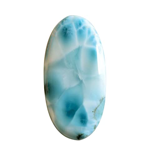 Pierre de stéphilia larimar naturel poli lisse contre le stress pour cabochon de protection