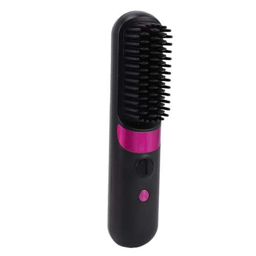 Cepillo alisador inalámbrico negro portátil miniatura 5