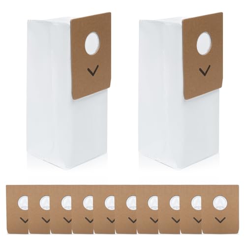 12 Pack NEC490BL Vacuum Dust Bags Replacement Compatible With Eureka Stylus Elite NEC490BL Cordless Stick Vacuum Cleaner