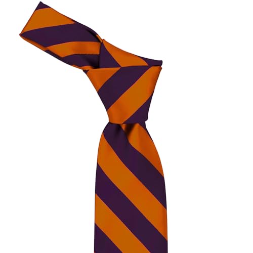 Image of tiemart Men's Striped Tie Standard Length