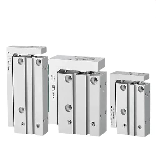 Vérin pneumatique de précision MXH20 à guidage latéral stable - 6