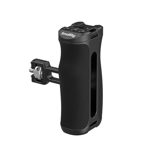 SmallRig Side Handle with 1/4-20 Locating Screw Camera Cage Handle for Left or Right Hand Up and Down Adjustable Max. 10kg Payload