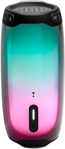 Image of JBL Pulse 4 - Waterproof Portable Wireless Bluetooth Speaker with Light Show, Includes LED Flashlight Key Chain Bonus - Black