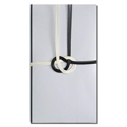 Nagatoya Shoten Ki-041 Set of 10, Black and White 5 Pieces, No Letters, Includes Inner Bag