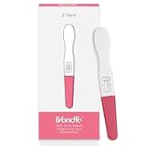 Wondfo Early Result Pregnancy Test Sticks – At Home Fertility Test for Women – Ultra Sensitive Pregnancy Test – 6 Days Sooner than Missed Period – Reliable Family Planning Kit, Détection de Grossesse (2 Count)