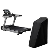 Exercise Equipment Cover Waterproof Treadmill Dust Universal Fit for Most Treadmills(Black,91x91x152cm)