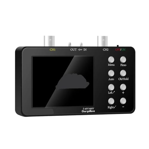 Osciloscopio digital de doble canal SCO2 50 M, frecuencia muestreo 10 Mh/z, ancho banda analógico 2,5 KSA/s, herramienta reparación electrónica PWM automática(Package 1)