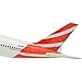MOUDOAUER 1:400 Alloy A350 Mauritius Model Aircraft Model Simulation Aviation Science Exhibition Model Collection