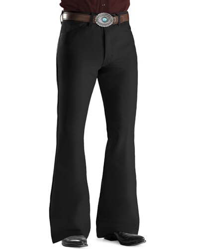 EVEDESIGN Mens Bell Bottom Pants 70s Disco Outfits for Men Vintage Breathable Pants