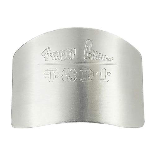 Daycount® Pack Of 2 Adjustable Hand Guard Finger Protector, Finger Guard For Cutting, Unbreakable Stainless Steel Safe Slice Knife Guard Slicing Cutting Protector #TOP7