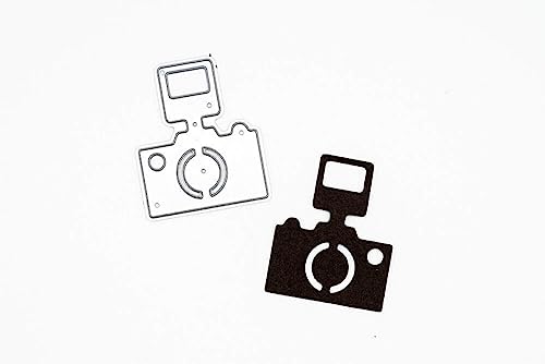 Stanzenshop Stanzschablone: Kamera mit Blitz - Unverzichtbare Kreativwerkzeuge für DIY-Liebhaber, Ausdruck Deiner Einzigartigkeit in Deinen Kunstprojekten