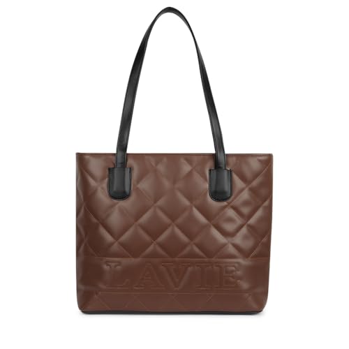 Image of Lavie Women's Colourblock Jossie Tote Bag | Tote Bag for Work | Ladies Purse | Stylish Shoulder Bag | Gift for Women