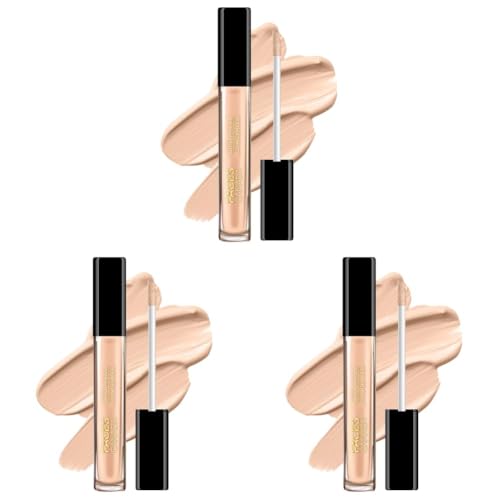 Image of FACESCANADA High Cover Concealer - Caramel Crunch 03, 4ml | High Coverage Liquid Concealer | Blends Easily | Natural Finish | Covers Spots, Blemishes & Dark Circles | With Shea Butter & Vitamin E